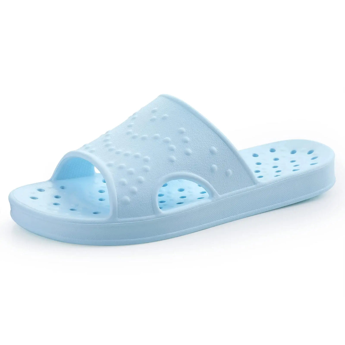 【Back to School Shevalues Quick Drying Shower Shoes for Women Men with Arch Support | Lightweight Pool Slides with Drain Holes Comfortable Beach Slipper Sandals for Gym College Dorms