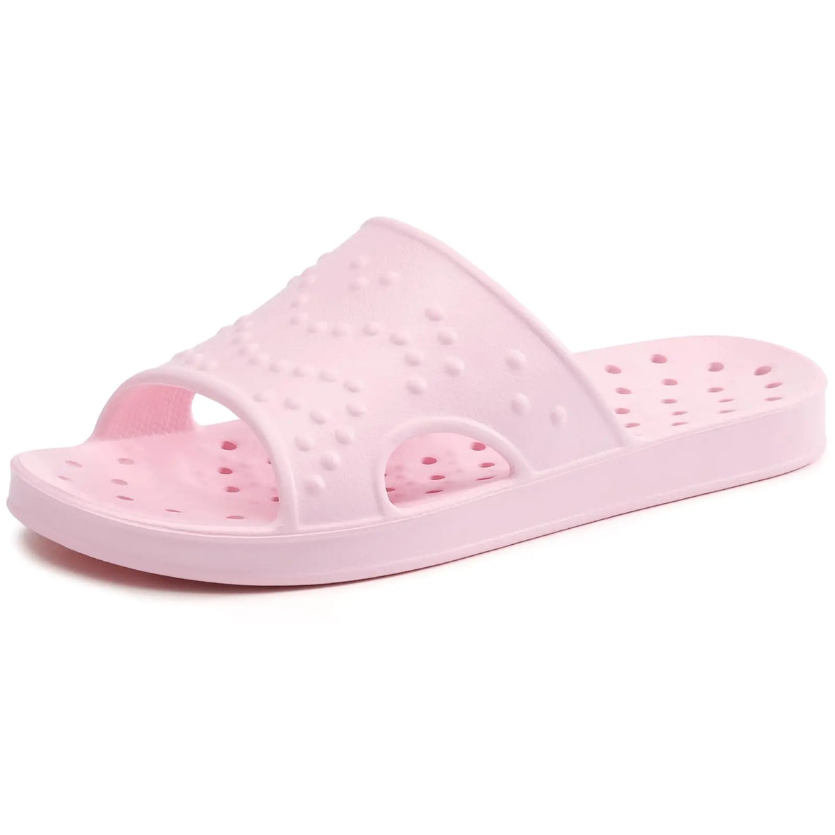 【Back to School Shevalues Quick Drying Shower Shoes for Women Men with Arch Support | Lightweight Pool Slides with Drain Holes Comfortable Beach Slipper Sandals for Gym College Dorms