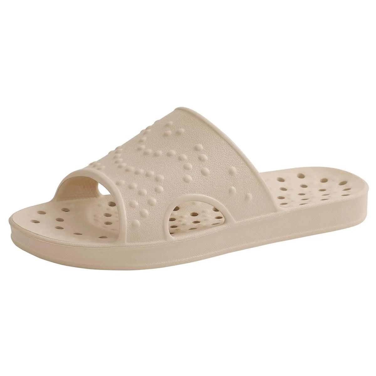 【Back to School Shevalues Quick Drying Shower Shoes for Women Men with Arch Support | Lightweight Pool Slides with Drain Holes Comfortable Beach Slipper Sandals for Gym College Dorms
